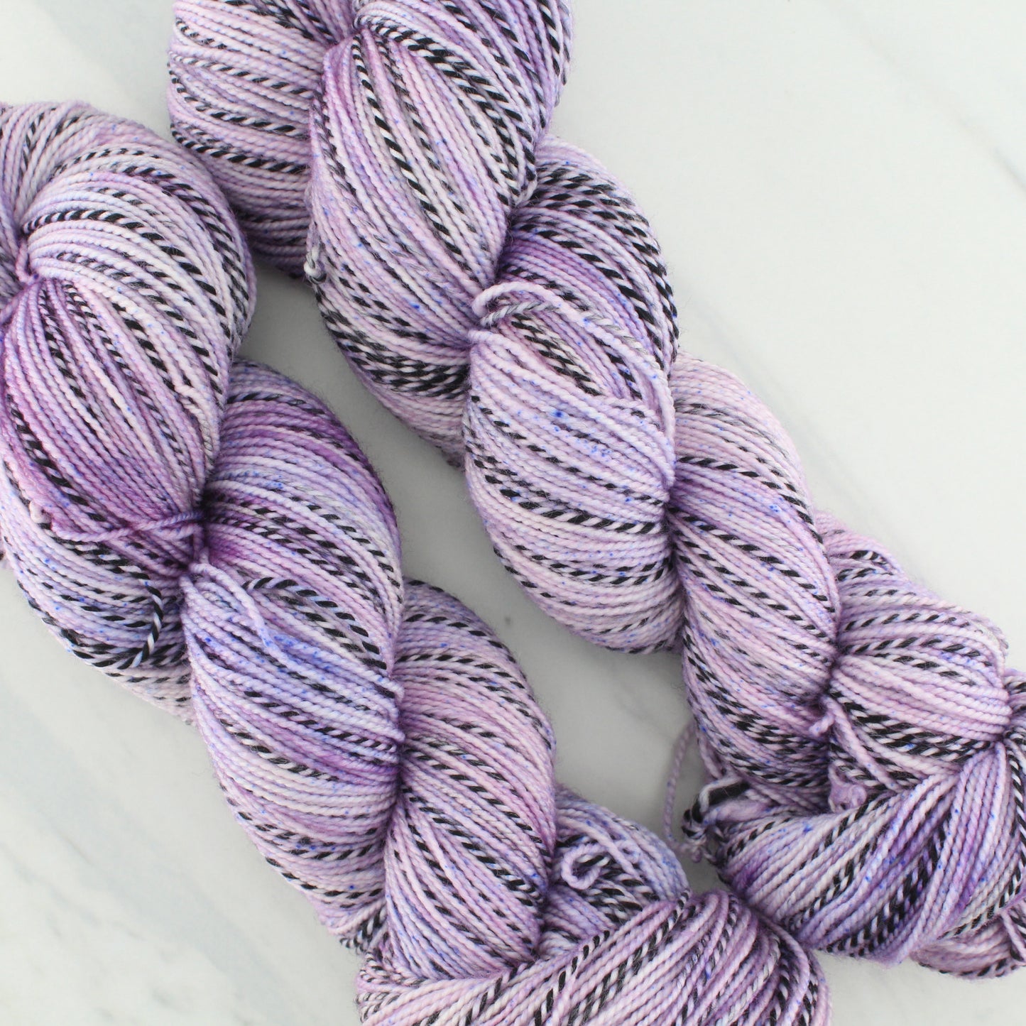 LILAC on Stained Glass Sock - Indie-Dyed Yarn - Purple Lamb