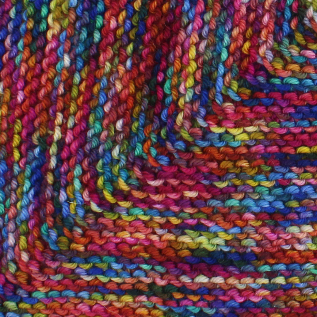 MASACCIO'S TRIBUTE MONEY Hand Dyed on Stained Glass Fingering - Block Variegated Yarn