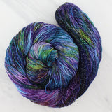 MONET'S CATHEDRAL on Sparkly Merino Sock