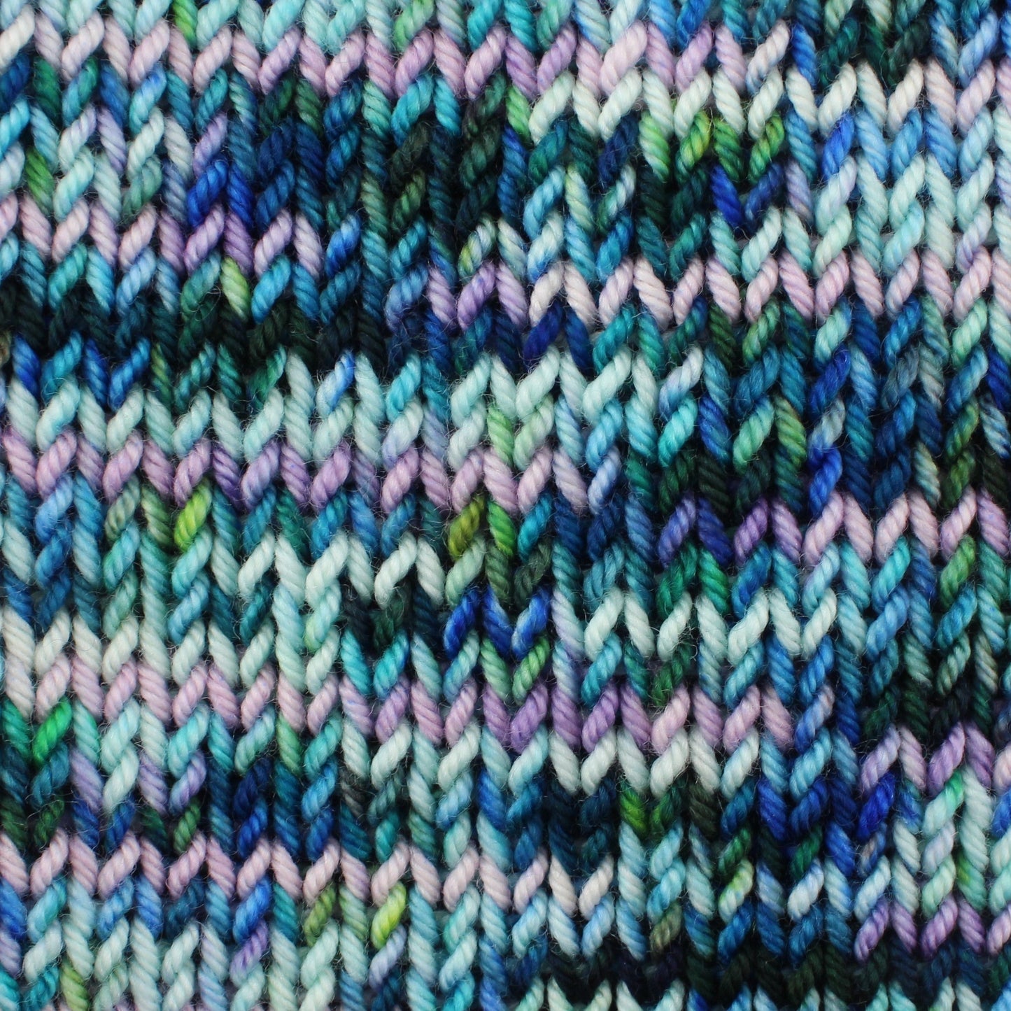 MONET'S WATER LILIES Hand Dyed on Squoosh Worsted - Assigned Pooling Yarn