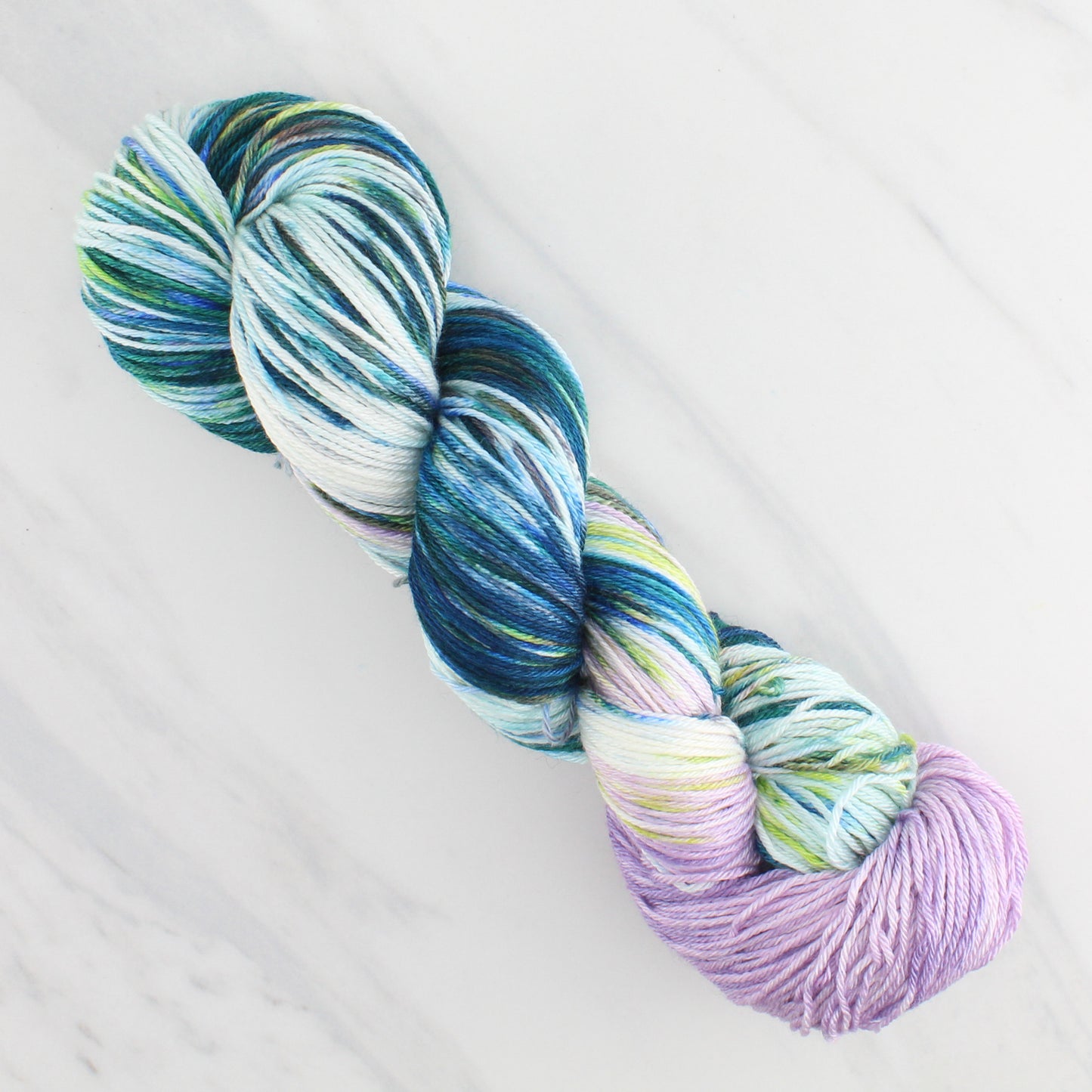 MONET'S WATER LILIES on So Silky Sock - Assigned Pooling Version