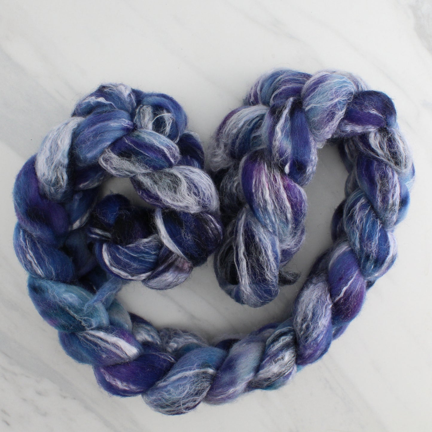OCEAN AT NIGHT Hand-Dyed Merino/Bamboo Top
