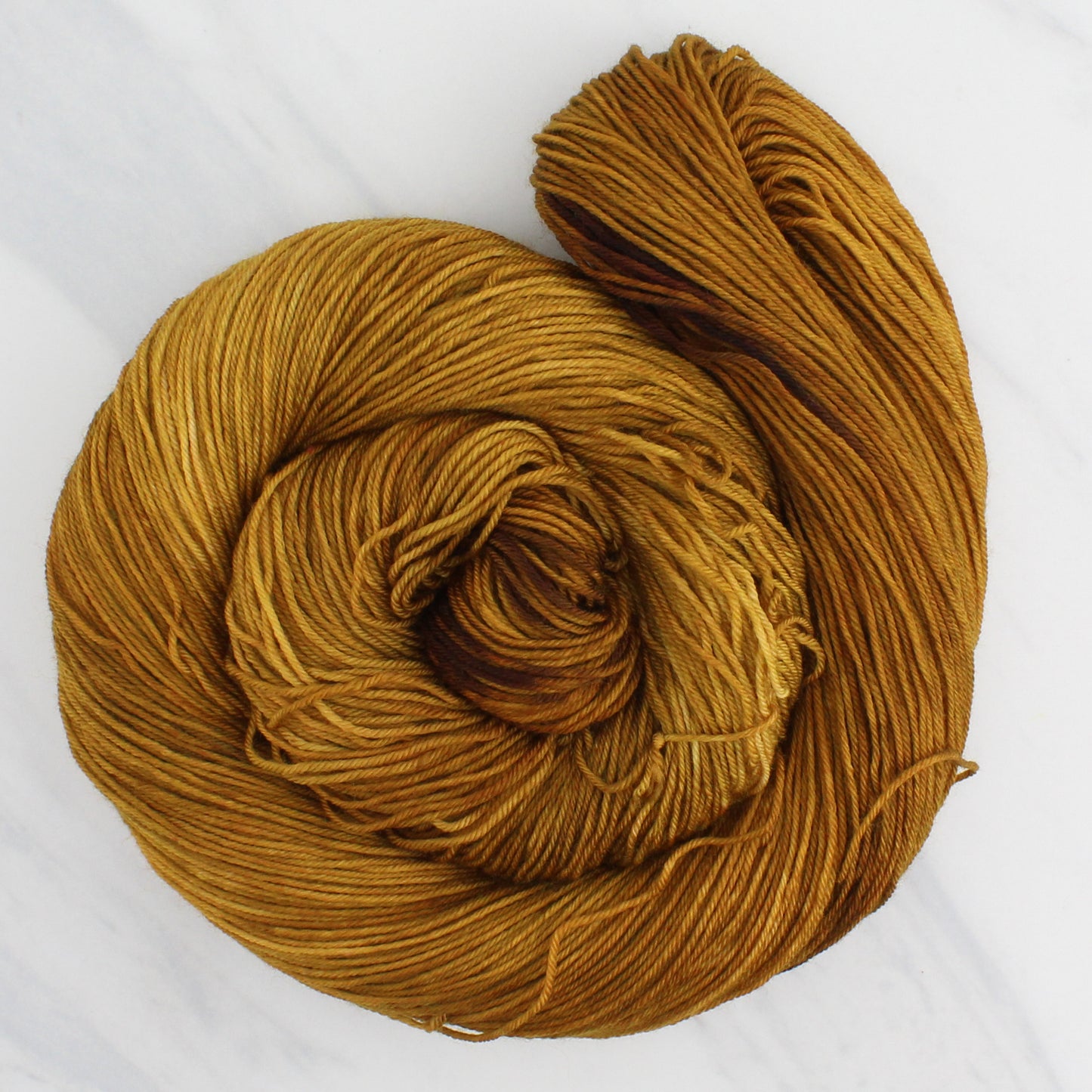 OCHRE Hand-Dyed Yarn on Sock Perfection