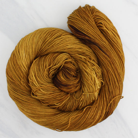 OCHRE Hand Dyed on Sock Perfection - Semi-Solid Yarn