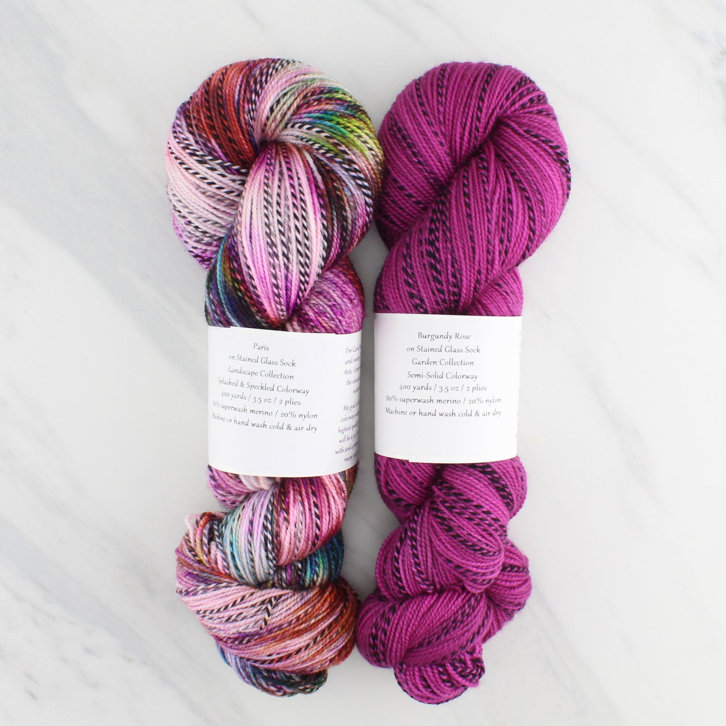 DOUBLE GRADIENT BOOMERANG CROCHET SHAWL SET - Dyed to Order