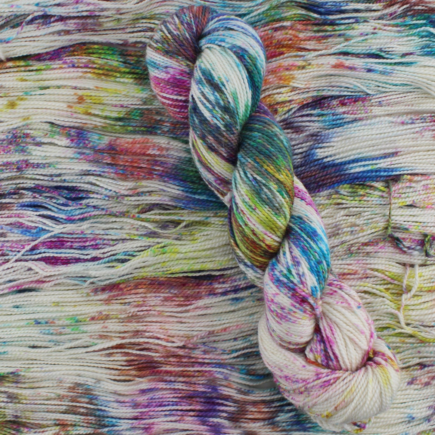 PARTY LIKE IT'S 2029 on Buttery Soft DK - Indie-Dyed Yarn - Purple Lamb
