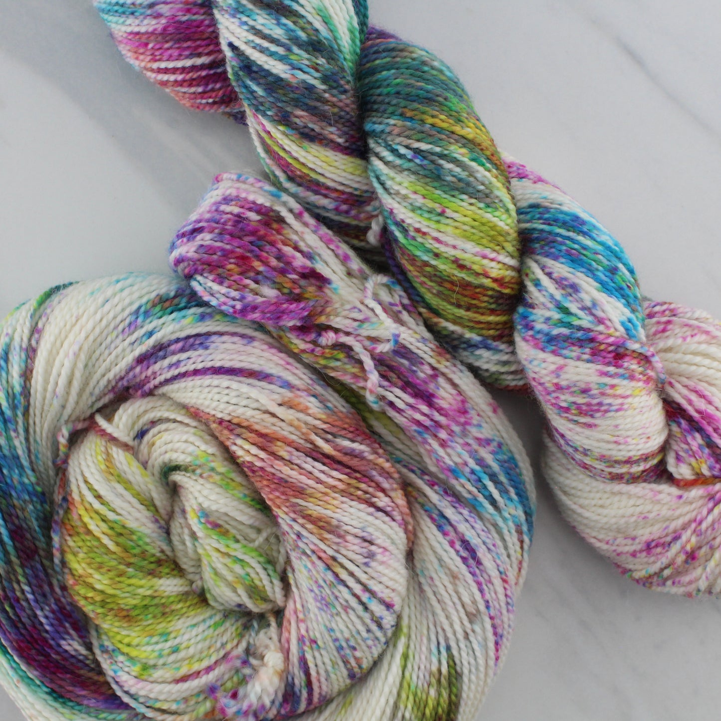 PARTY LIKE IT'S 2029 on Buttery Soft DK - Indie-Dyed Yarn - Purple Lamb