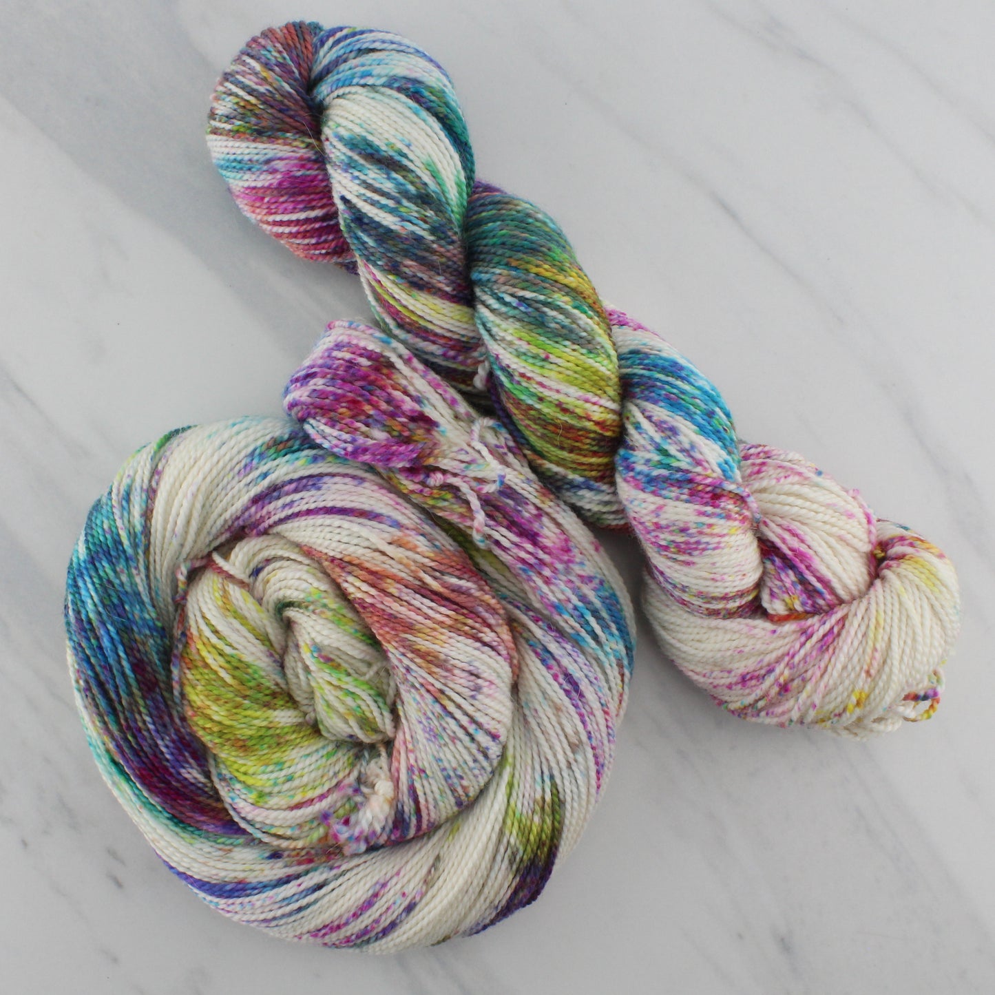 PARTY LIKE IT'S 2029 on Buttery Soft DK - Indie-Dyed Yarn - Purple Lamb