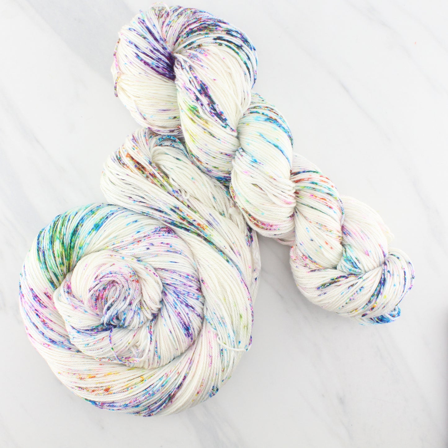 PARTY LIKE IT'S 2029 on So Silky Sock - Indie-Dyed Yarn - Purple Lamb