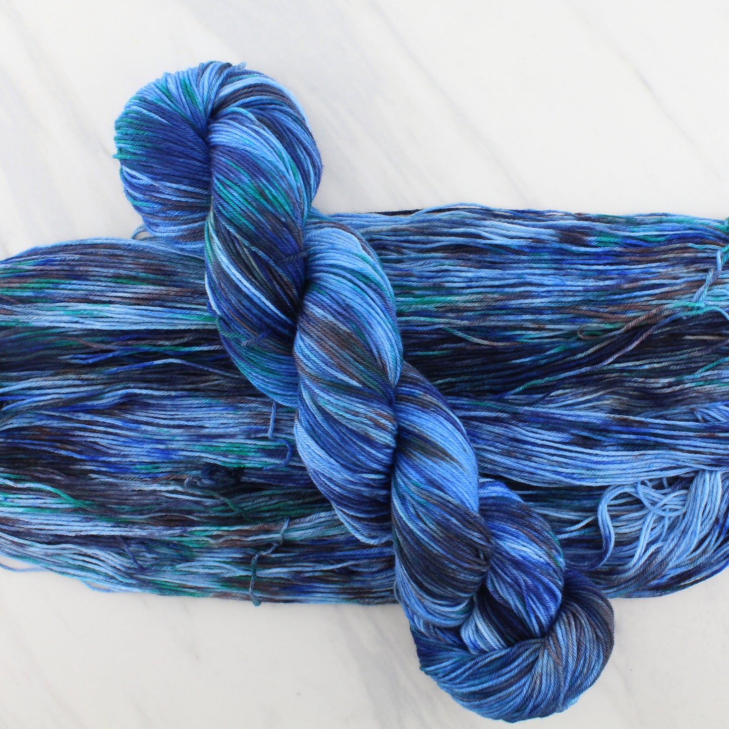PEACOCK EYES on Sock Perfection - Indie-Dyed Yarn - Purple Lamb
