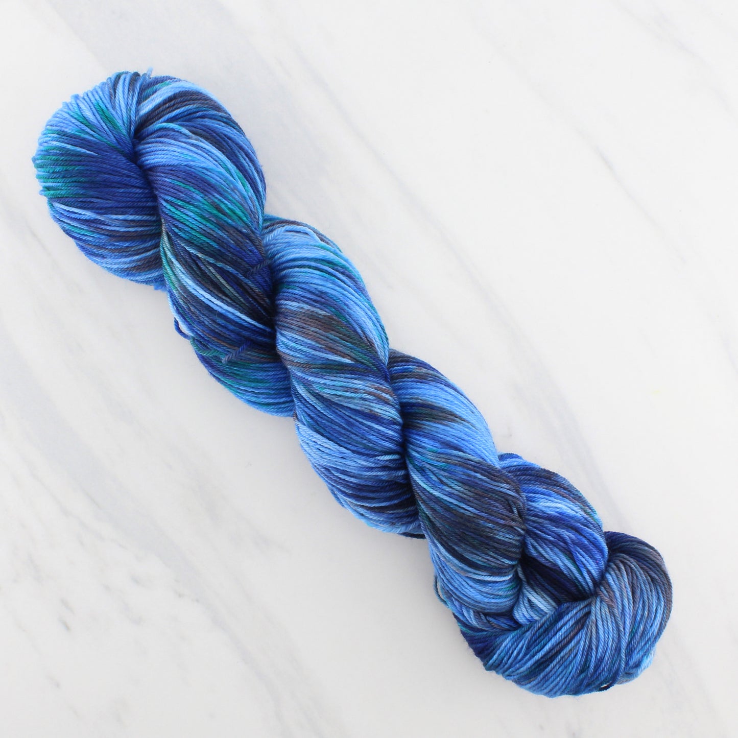 PEACOCK EYES on Sock Perfection - Indie-Dyed Yarn - Purple Lamb
