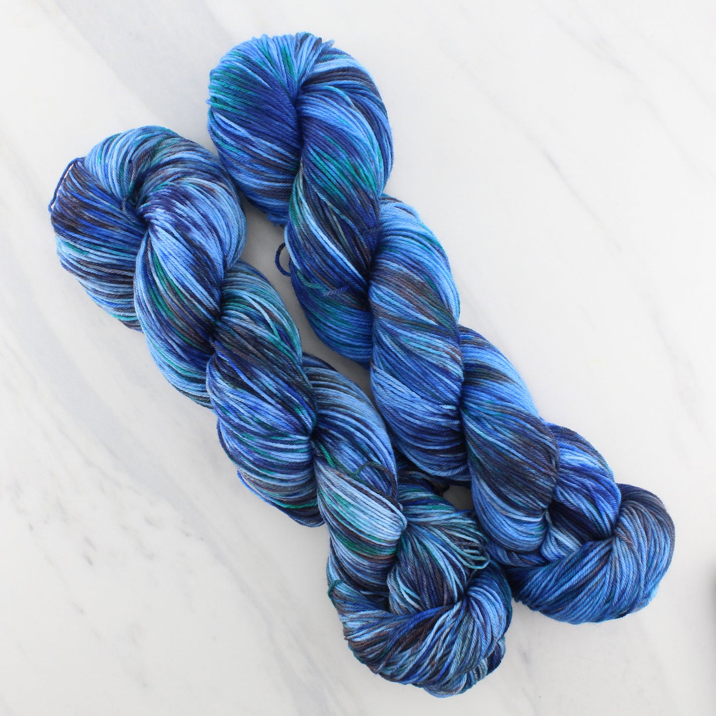 PEACOCK EYES on Sock Perfection - Indie-Dyed Yarn - Purple Lamb
