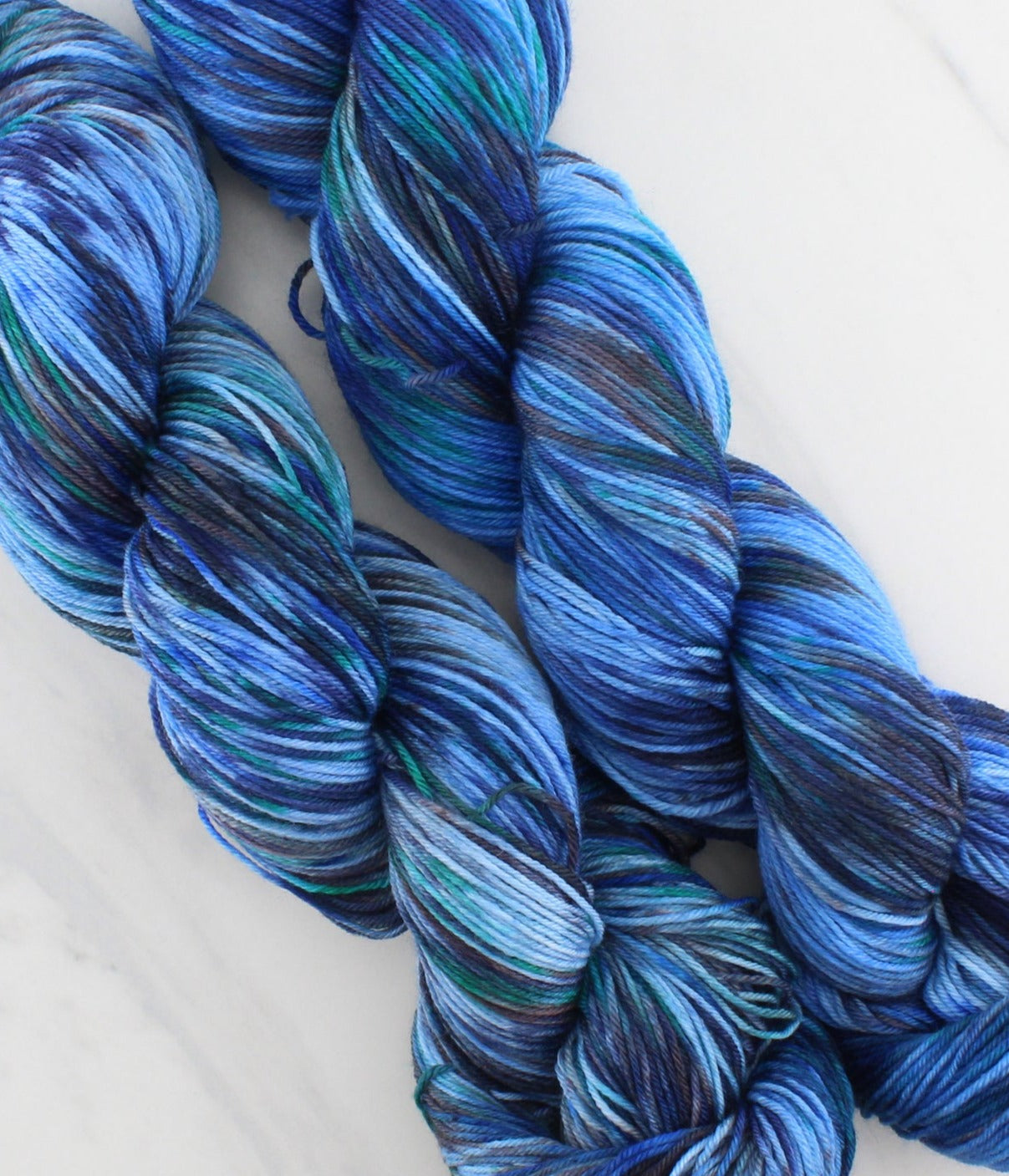 PEACOCK EYES on Sock Perfection - Indie-Dyed Yarn - Purple Lamb