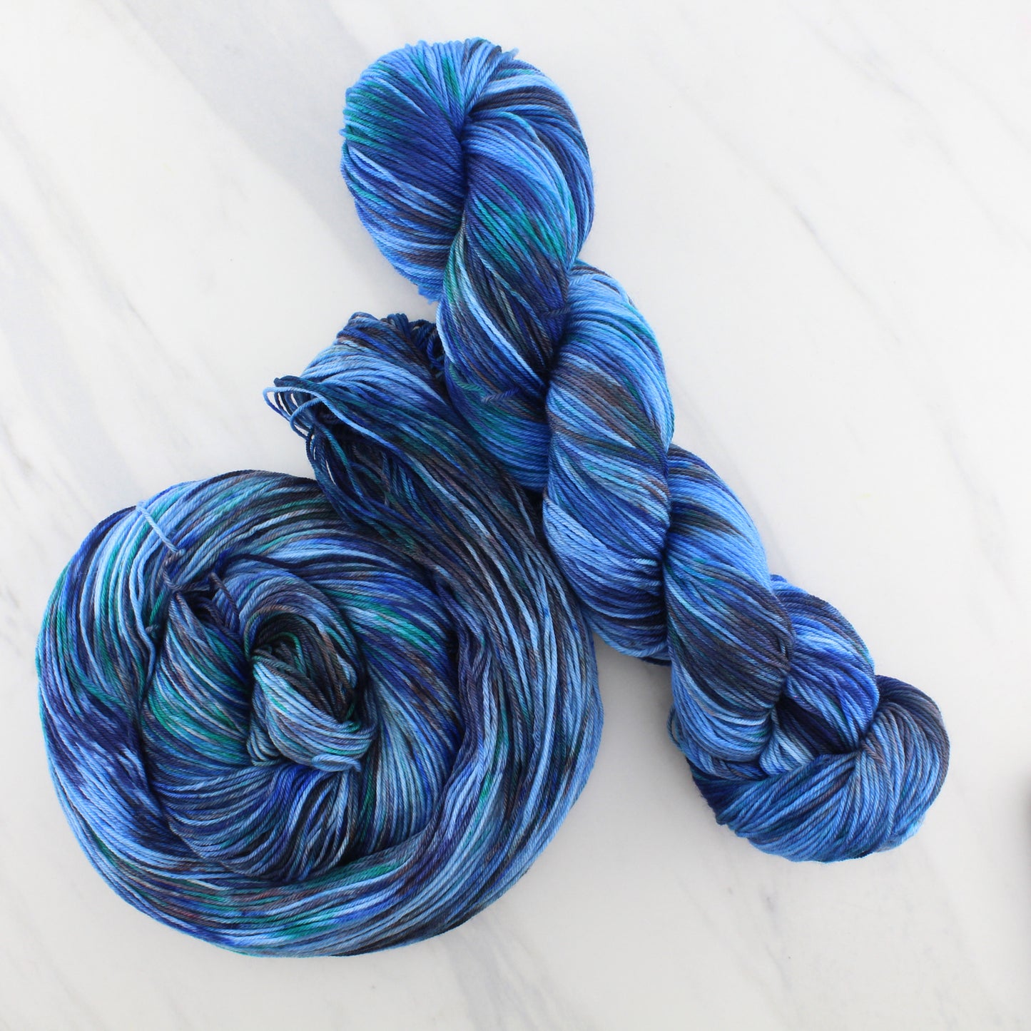 PEACOCK EYES on Sock Perfection - Indie-Dyed Yarn - Purple Lamb