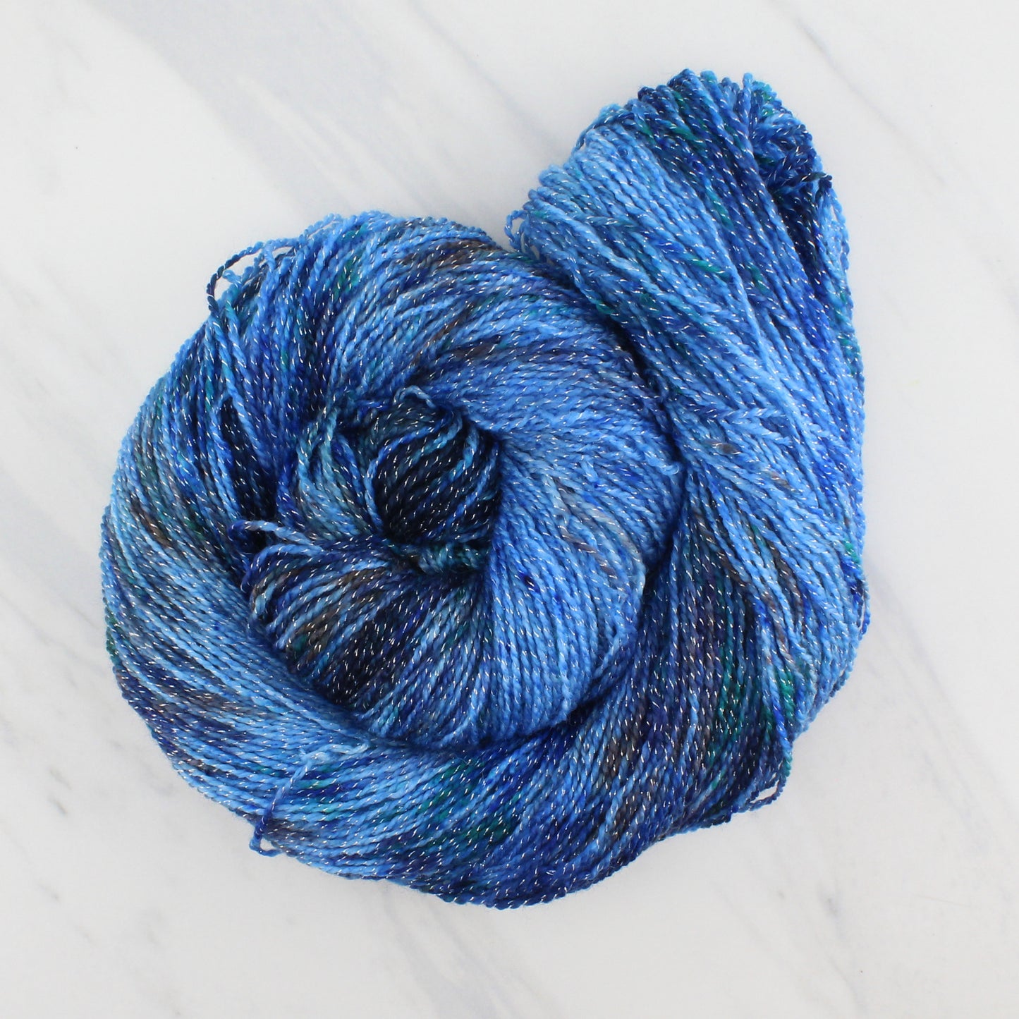 PEACOCK EYES on Twinkle Sock - Indie-Dyed Yarn