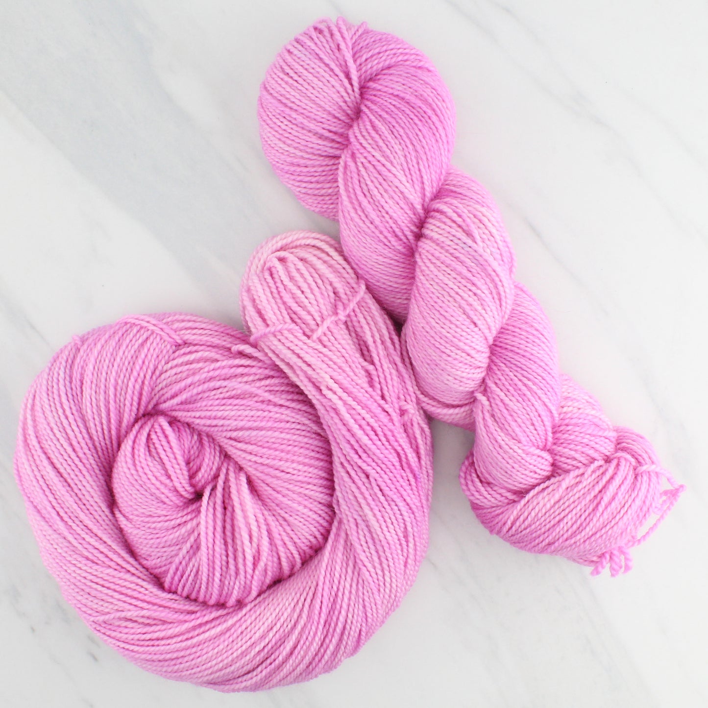 PEONY PINK on Buttery Soft DK - Indie-Dyed Yarn