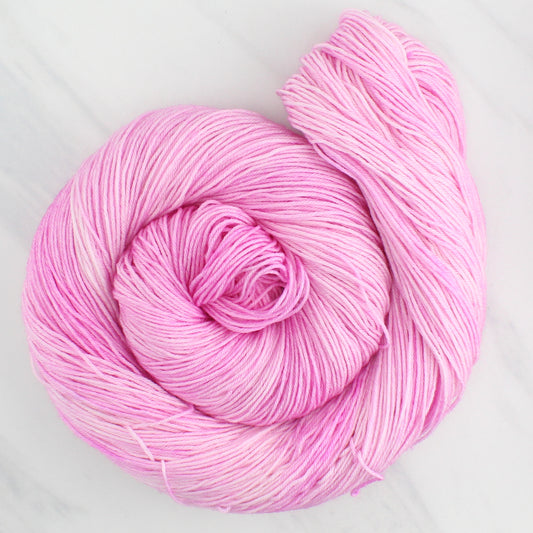PEONY PINK Hand Dyed on Sock Perfection - Semi-Solid Yarn