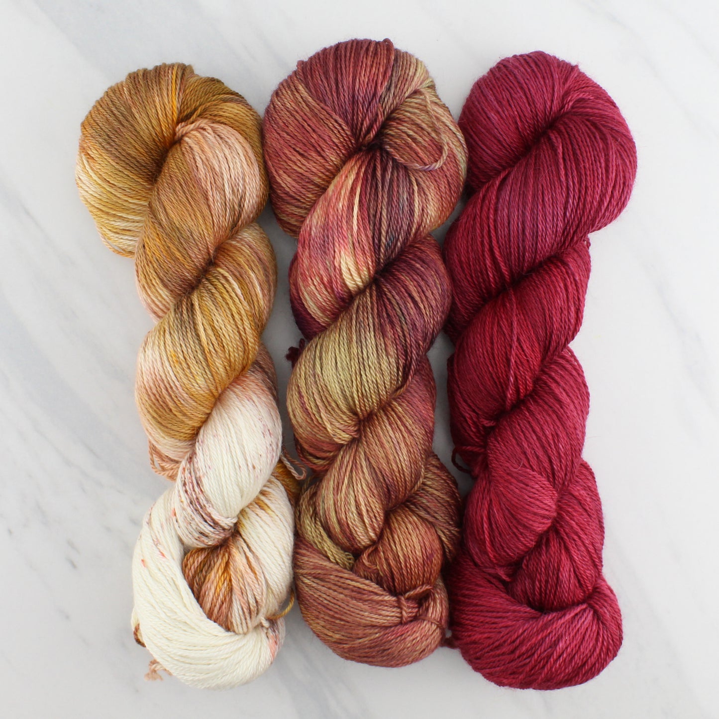 The Lord of the Rings Collection - THE PALANTIR Hand Dyed on Dream Fingering - Splashed & Speckled Yarn