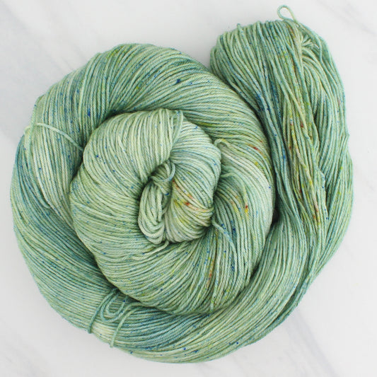 SAGE Hand Dyed on Sock Perfection - Tonal Yarn with Speckles