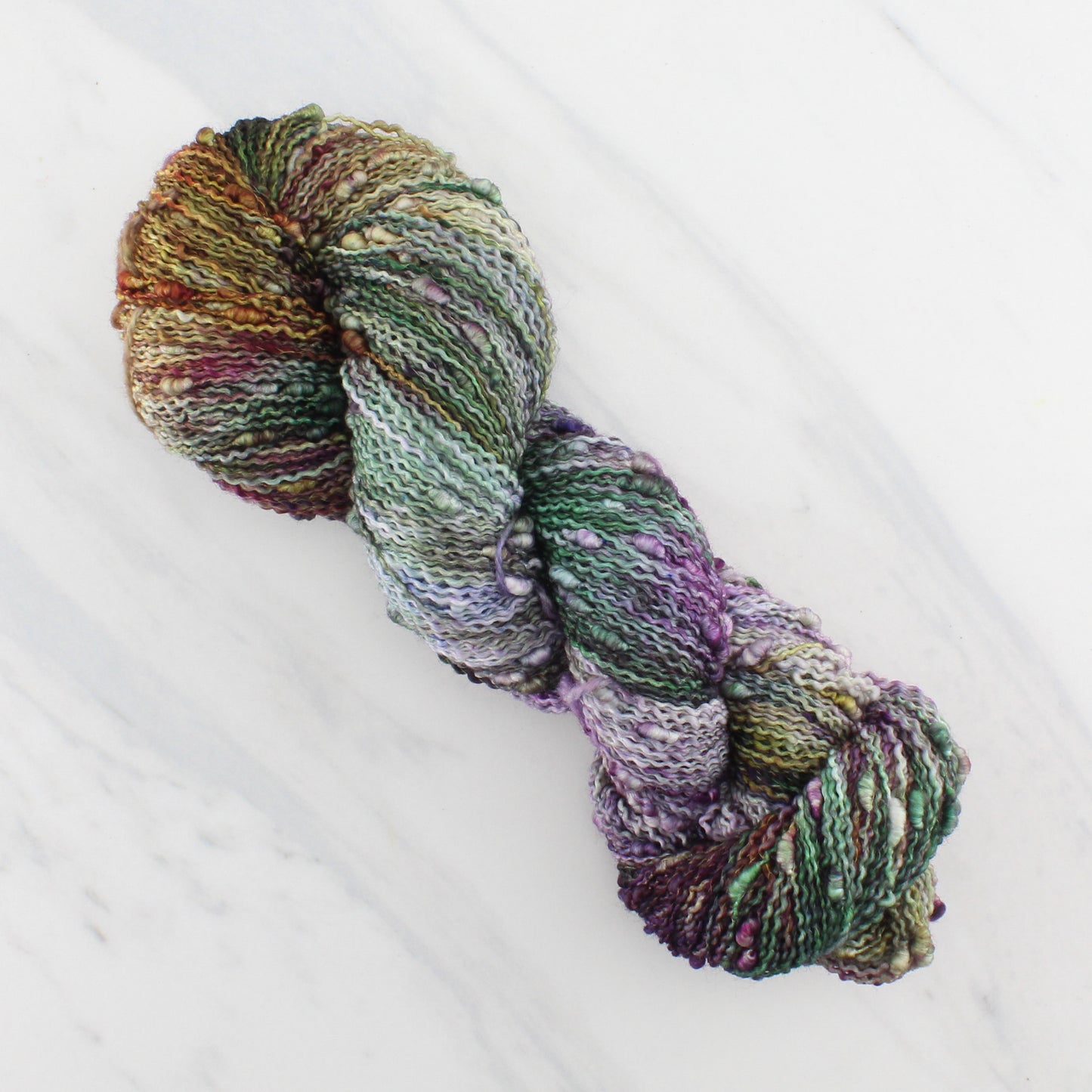 SMITTEN on Squiggle Sock - Indie-Dyed Yarn - Purple Lamb