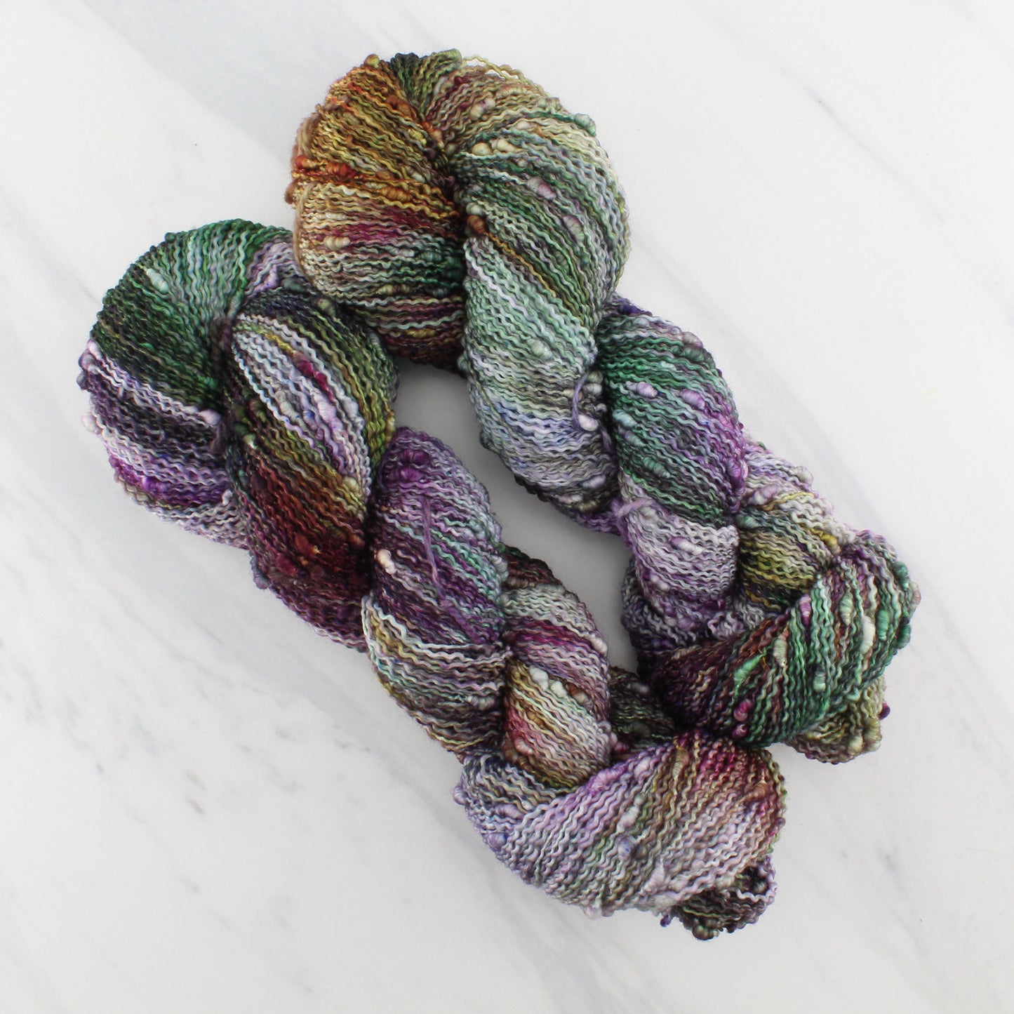 SMITTEN on Squiggle Sock - Indie-Dyed Yarn - Purple Lamb