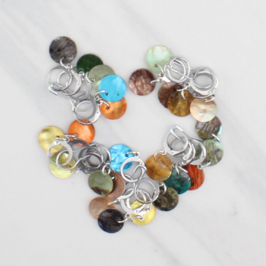 SHELL STITCH MARKER SETS FOR KNITTING AND CROCHET