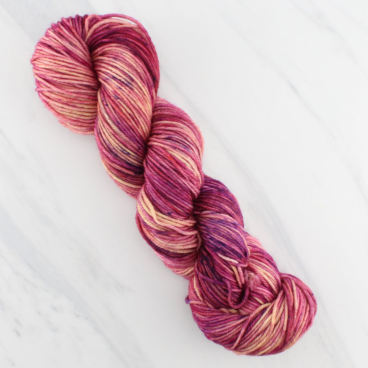 SUNSET AT SEA on Squoosh DK - Indie-Dyed Yarn - Purple Lamb