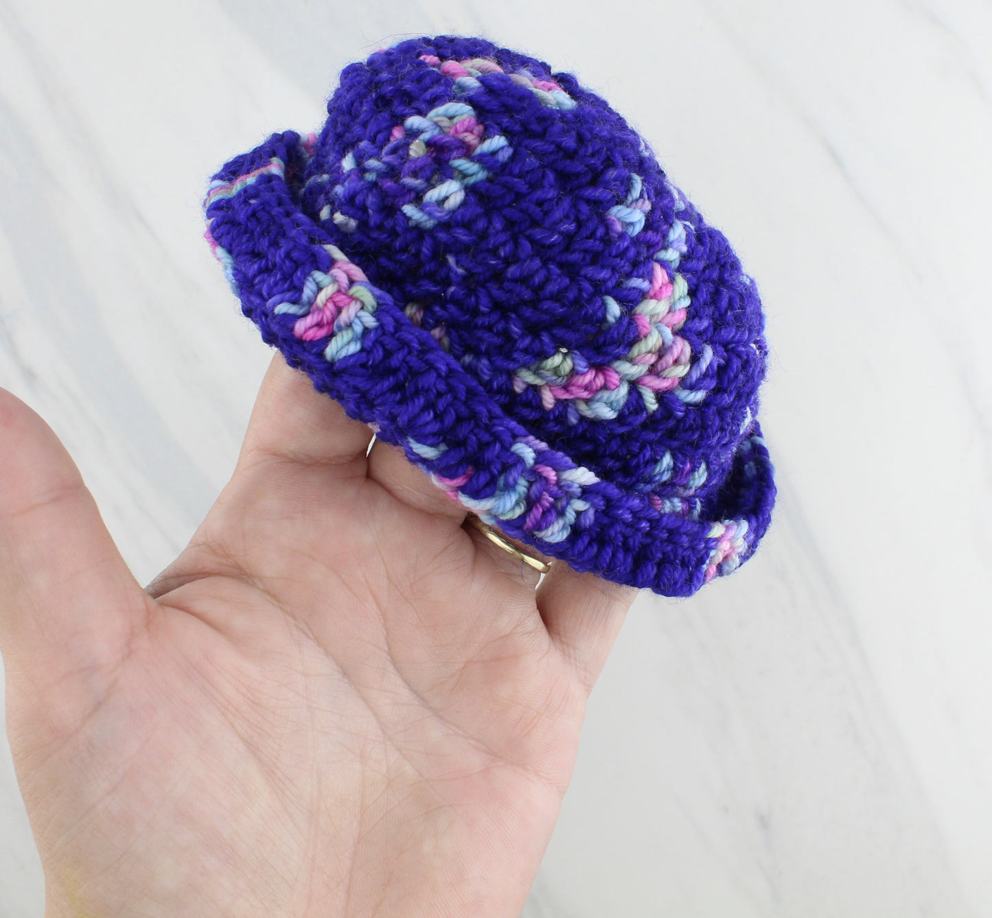 TEXAS BLUEBONNET Hand Dyed on Squoosh DK - Ikat Yarn