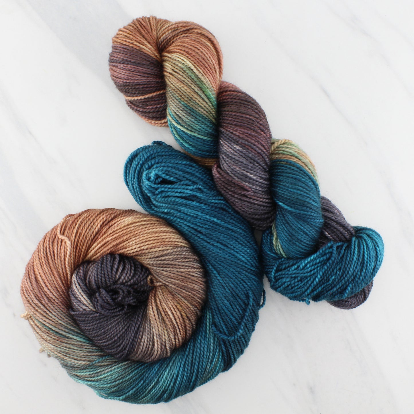 THE GREAT BLACK BULL on Buttery Soft DK - Hand-Dyed Yarn - Purple Lamb