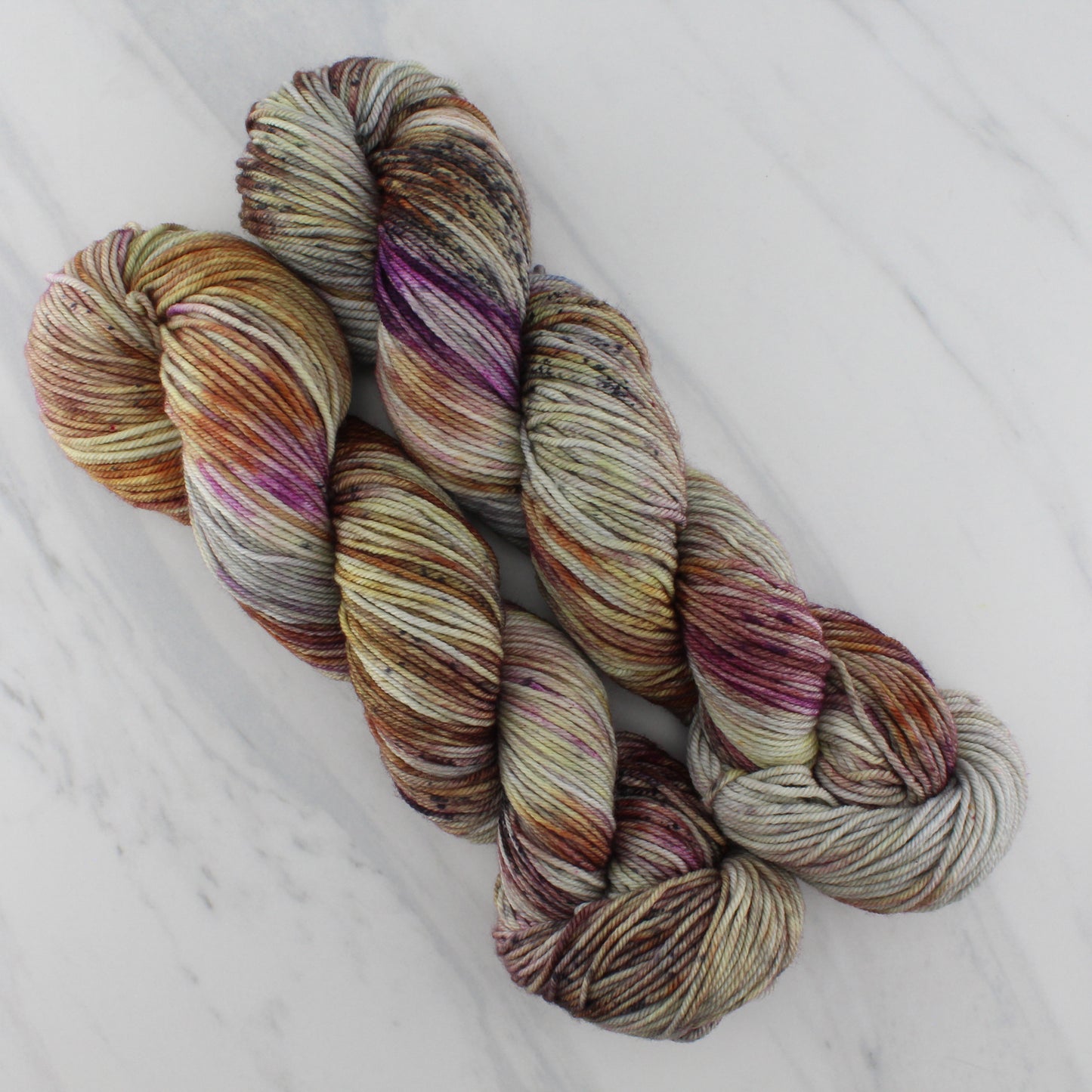 THE PATHS OF THE DEAD on Squoosh DK- Hand-Dyed Yarn - Purple Lamb