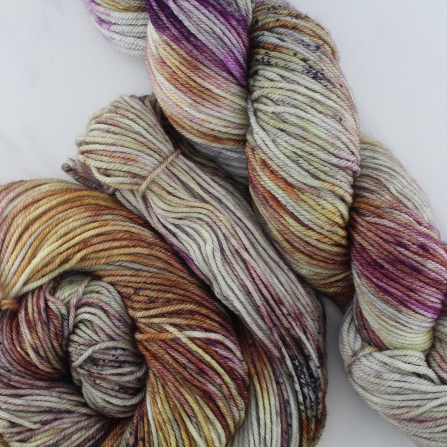THE PATHS OF THE DEAD on Squoosh DK- Hand-Dyed Yarn - Purple Lamb