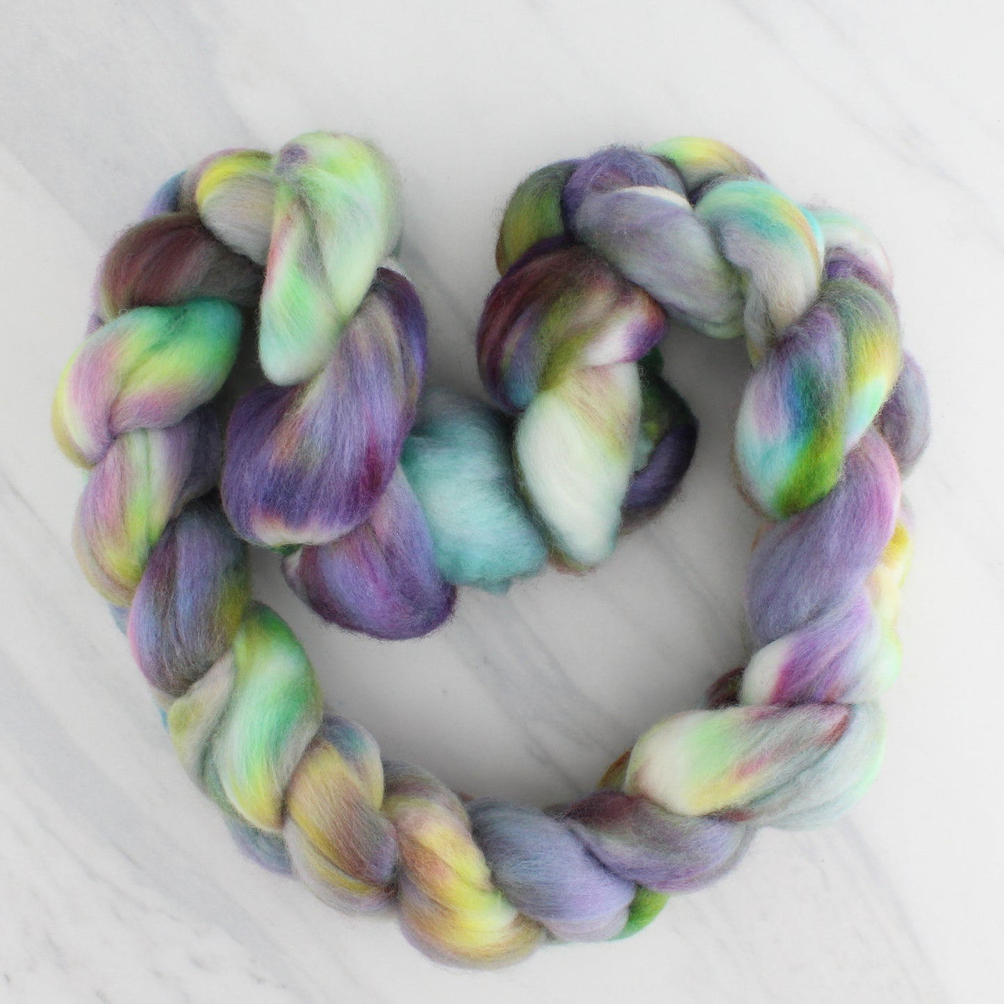 THE WEDDING OF ARAGORN AND ARWEN Hand-Dyed Extra-Fine 18.5 Micron Merino Top