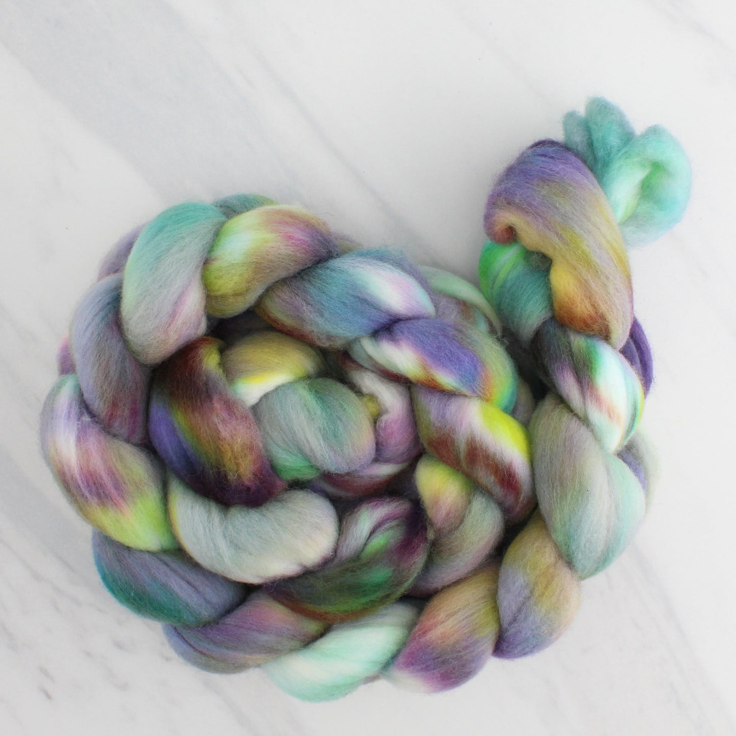 THE WEDDING OF ARAGORN AND ARWEN Hand-Dyed Extra-Fine 18.5 Micron Merino Top
