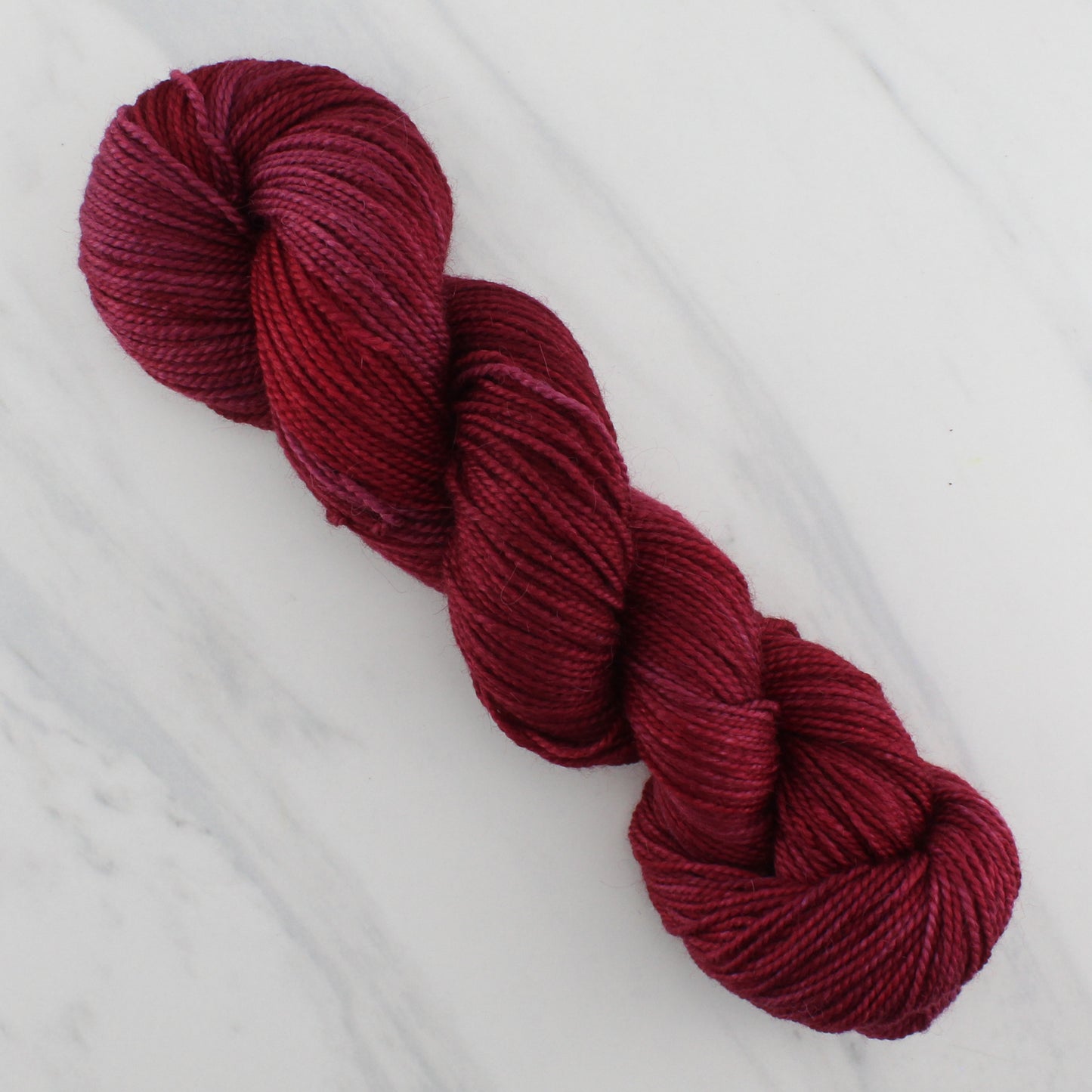 THE WINEDARK SEA on Buttery Soft DK- Hand-Dyed Yarn - Purple Lamb