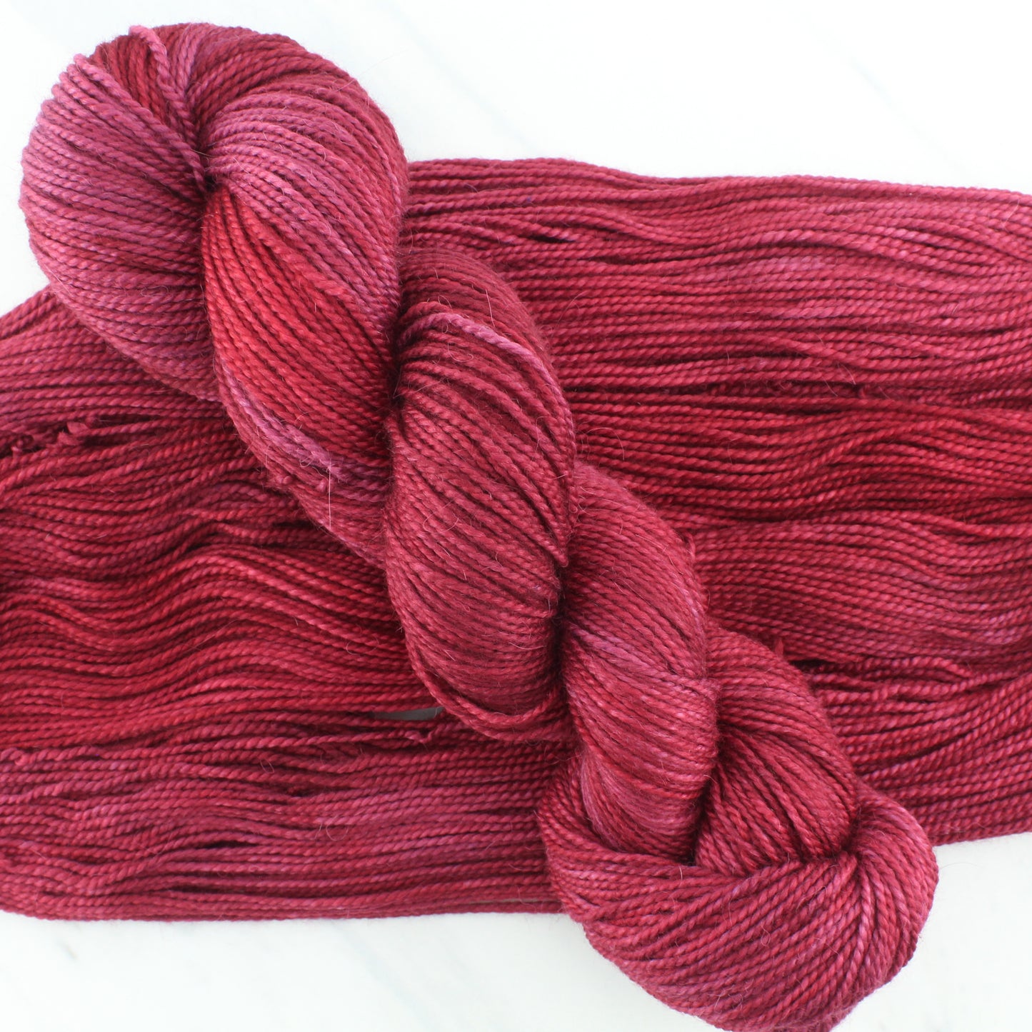 THE WINEDARK SEA on Buttery Soft DK- Hand-Dyed Yarn - Purple Lamb