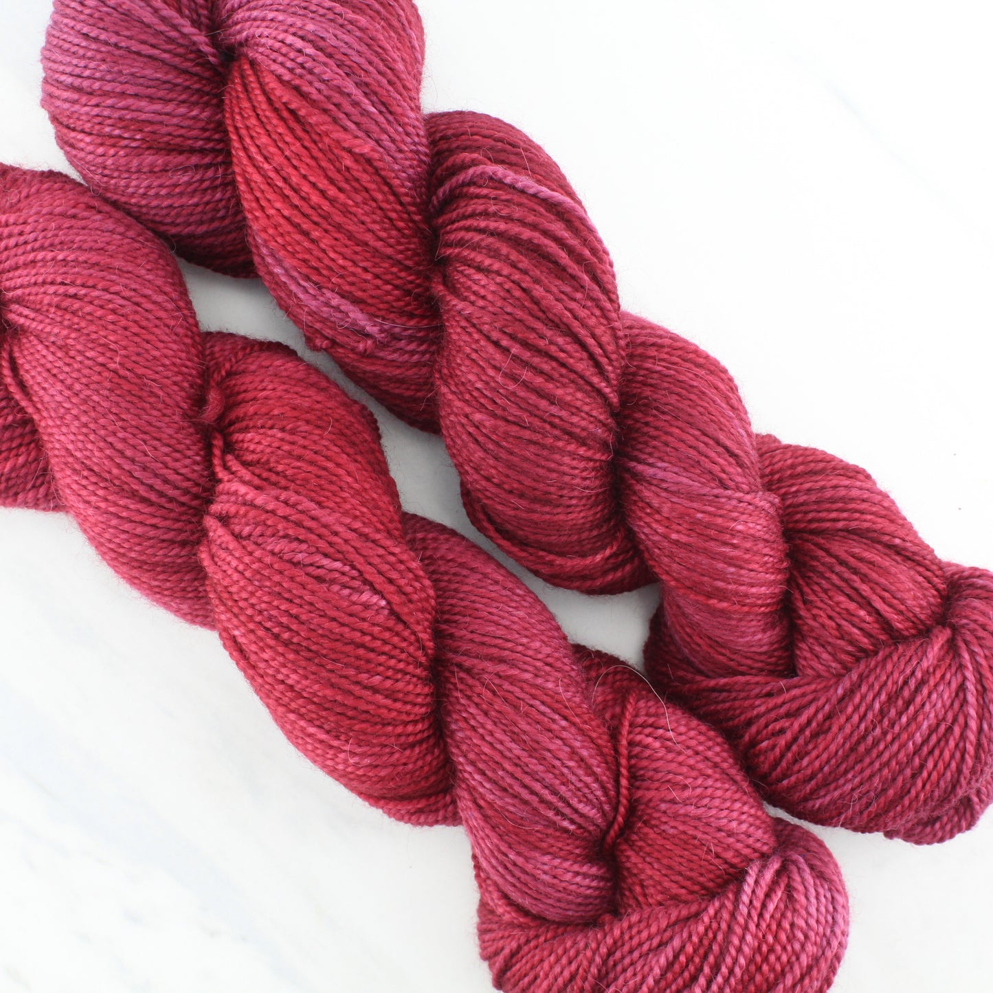 THE WINEDARK SEA on Buttery Soft DK- Hand-Dyed Yarn - Purple Lamb