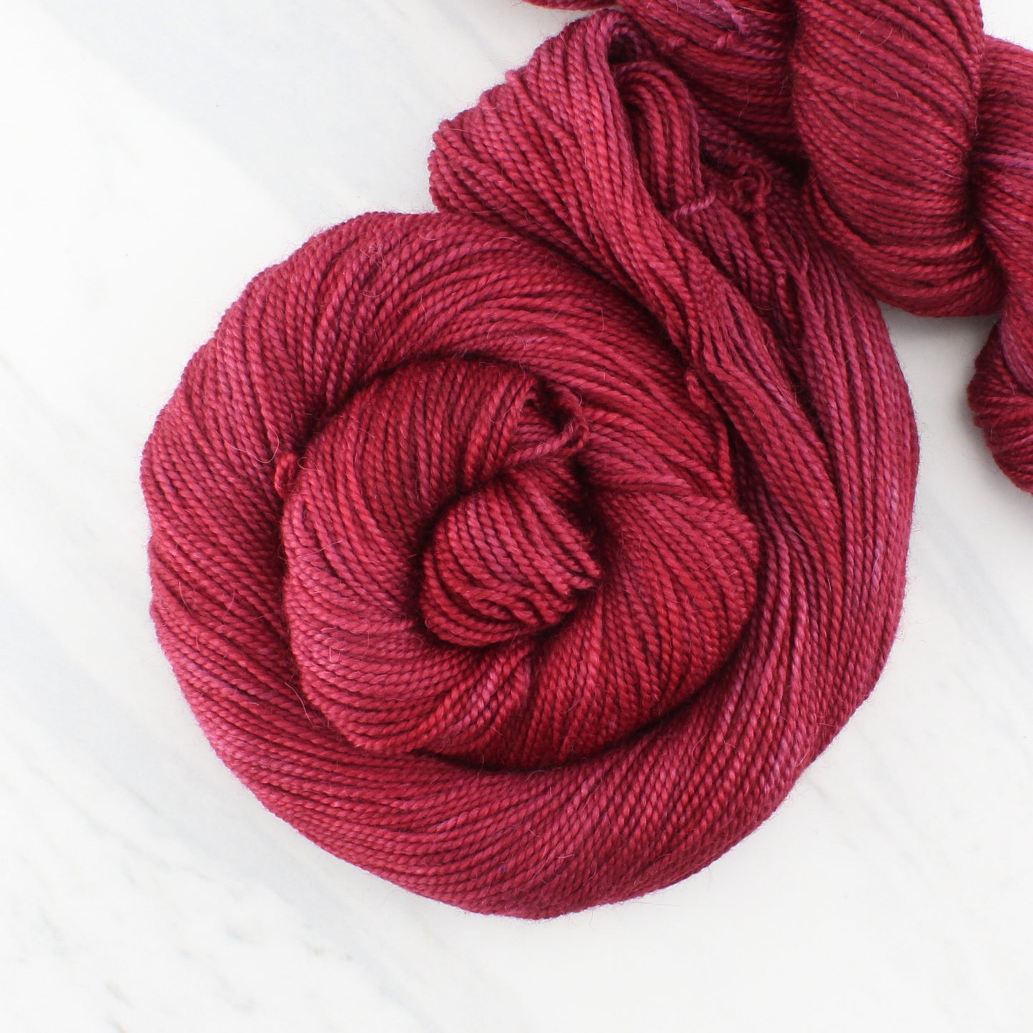 THE WINEDARK SEA on Buttery Soft DK- Hand-Dyed Yarn - Purple Lamb