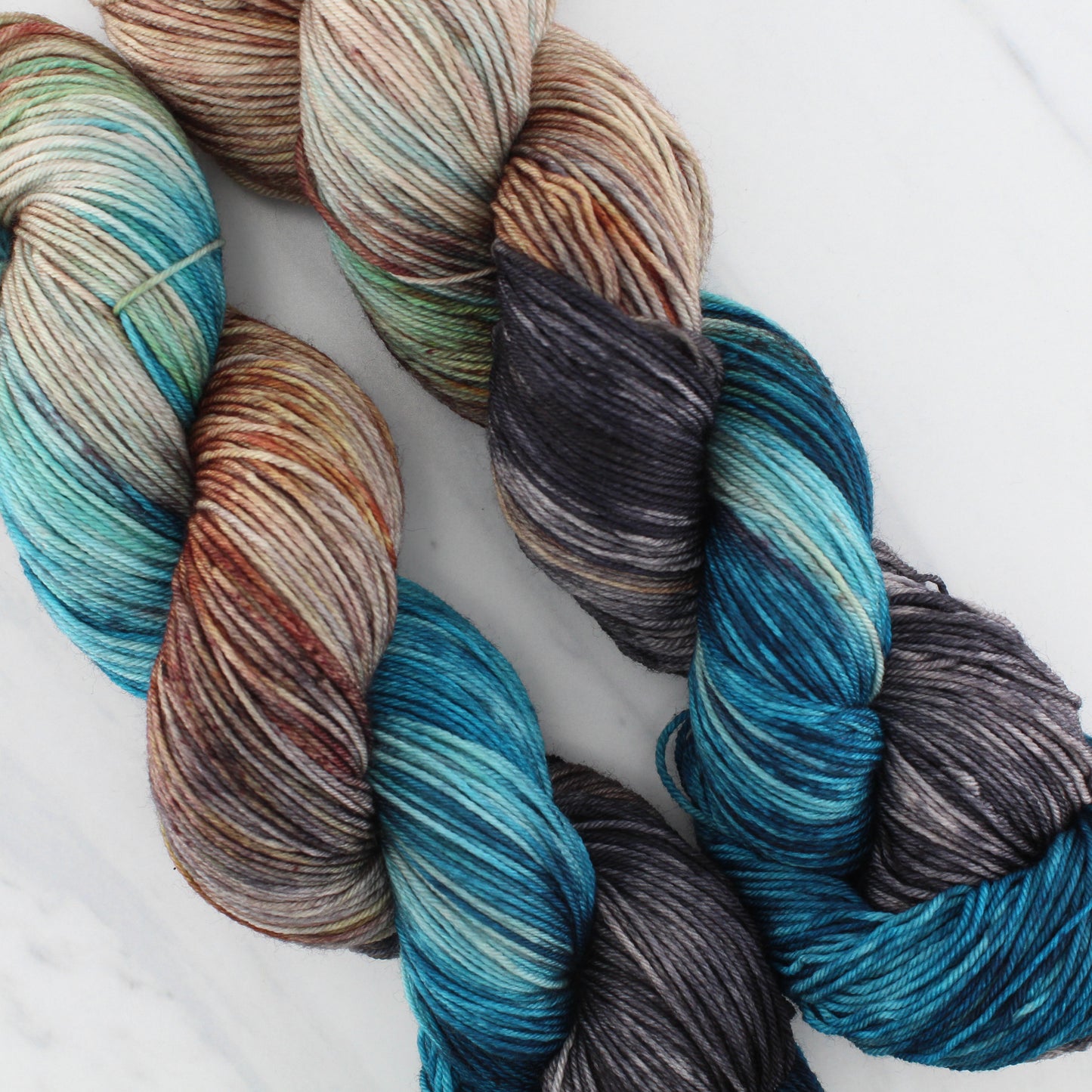 THE GREAT BLACK BULL on Sock Perfection - Hand-Dyed Yarn - Purple Lamb