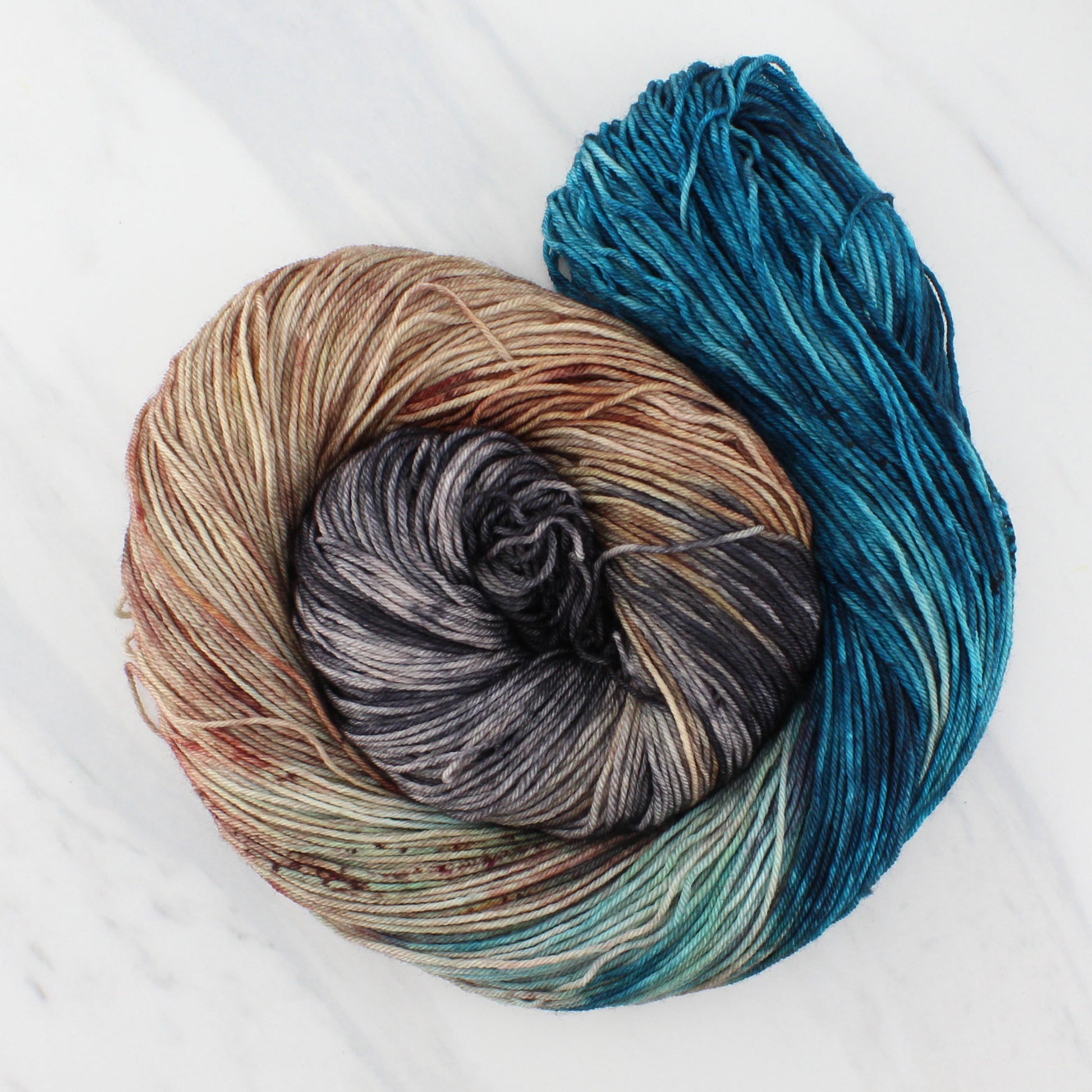 THE GREAT BLACK BULL on Sock Perfection - Hand-Dyed Yarn - Purple Lamb