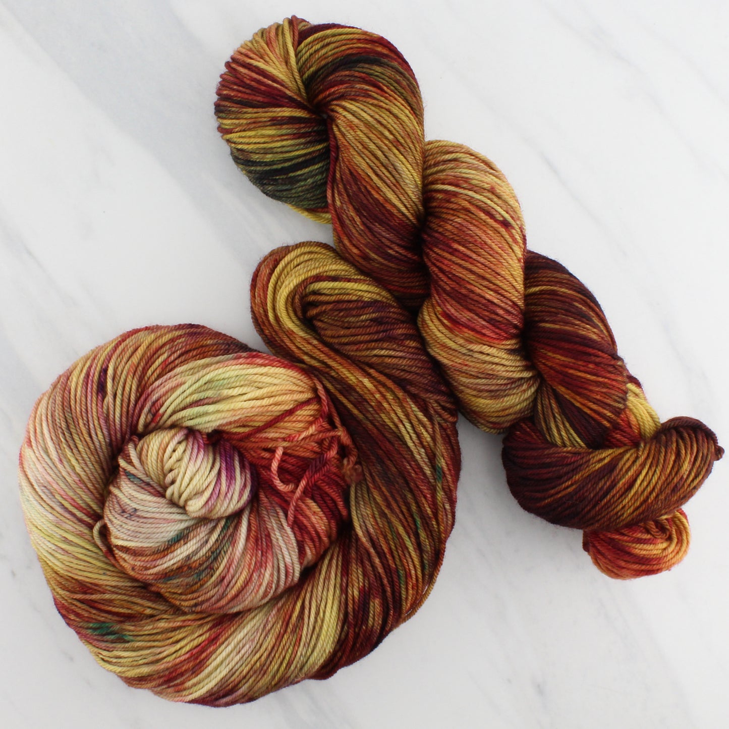 THE PALANTIR Indie-Dyed Yarn on Squoosh DK