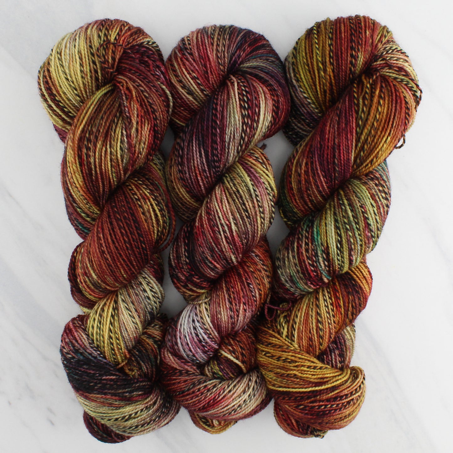 THE PALANTIR on Stained Glass Sock- Hand-Dyed Yarn