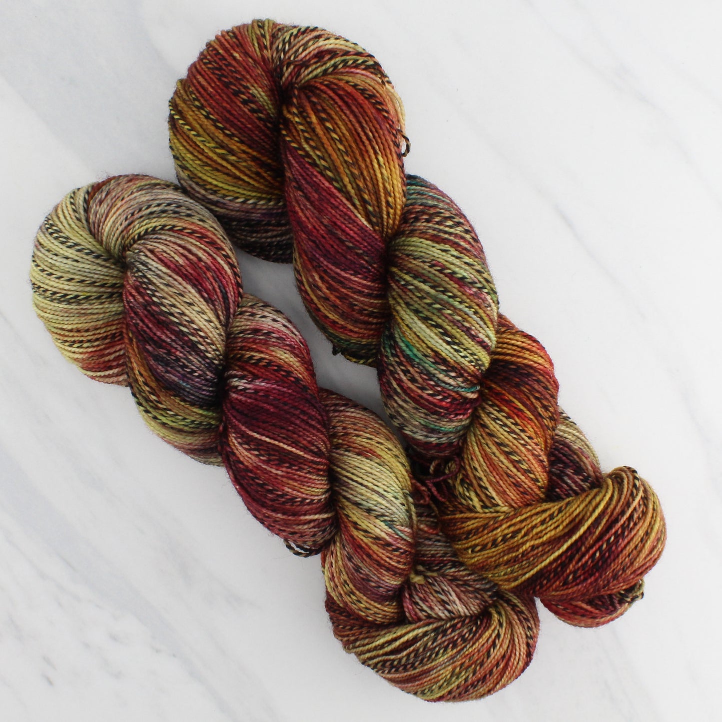 THE PALANTIR on Stained Glass Sock- Hand-Dyed Yarn