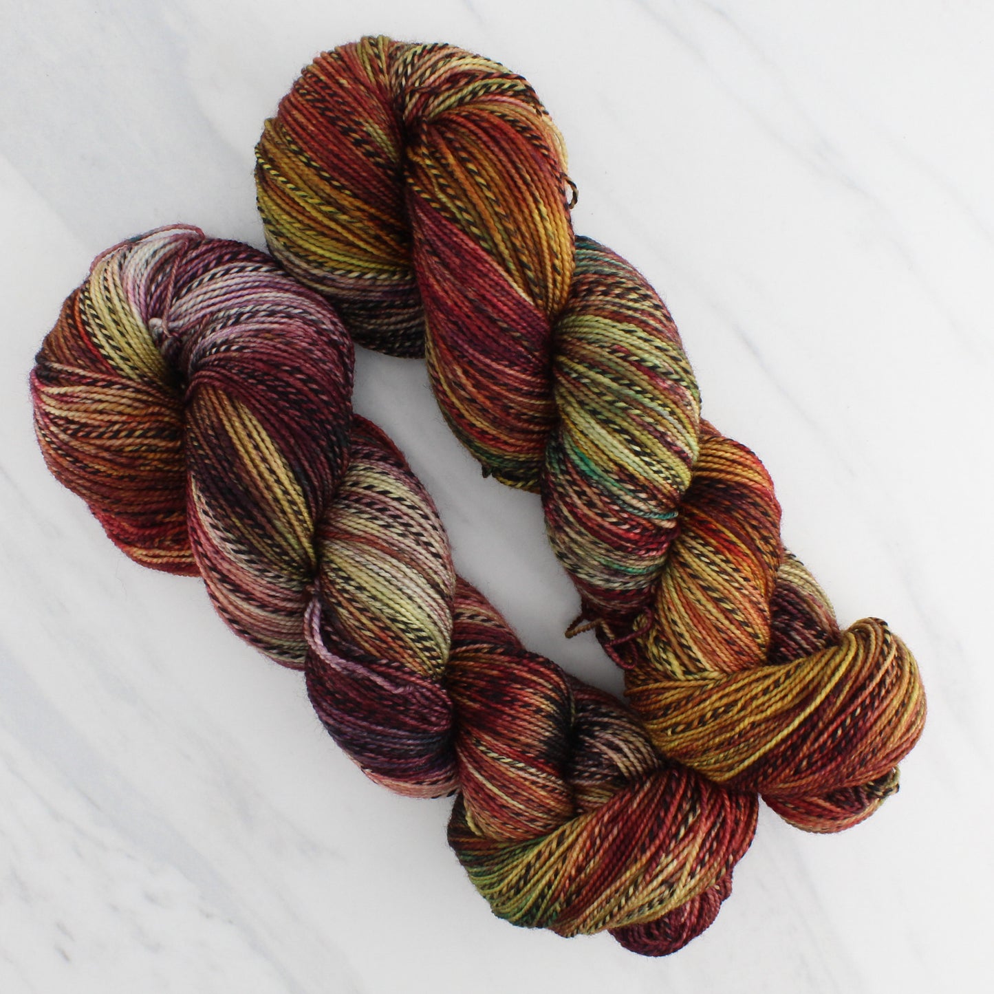 THE PALANTIR on Stained Glass Sock- Hand-Dyed Yarn