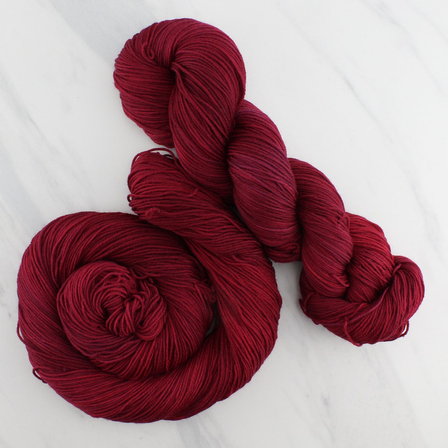 THE WINEDARK SEA Hand Dyed on Sock Perfection - Semi-Solid Yarn