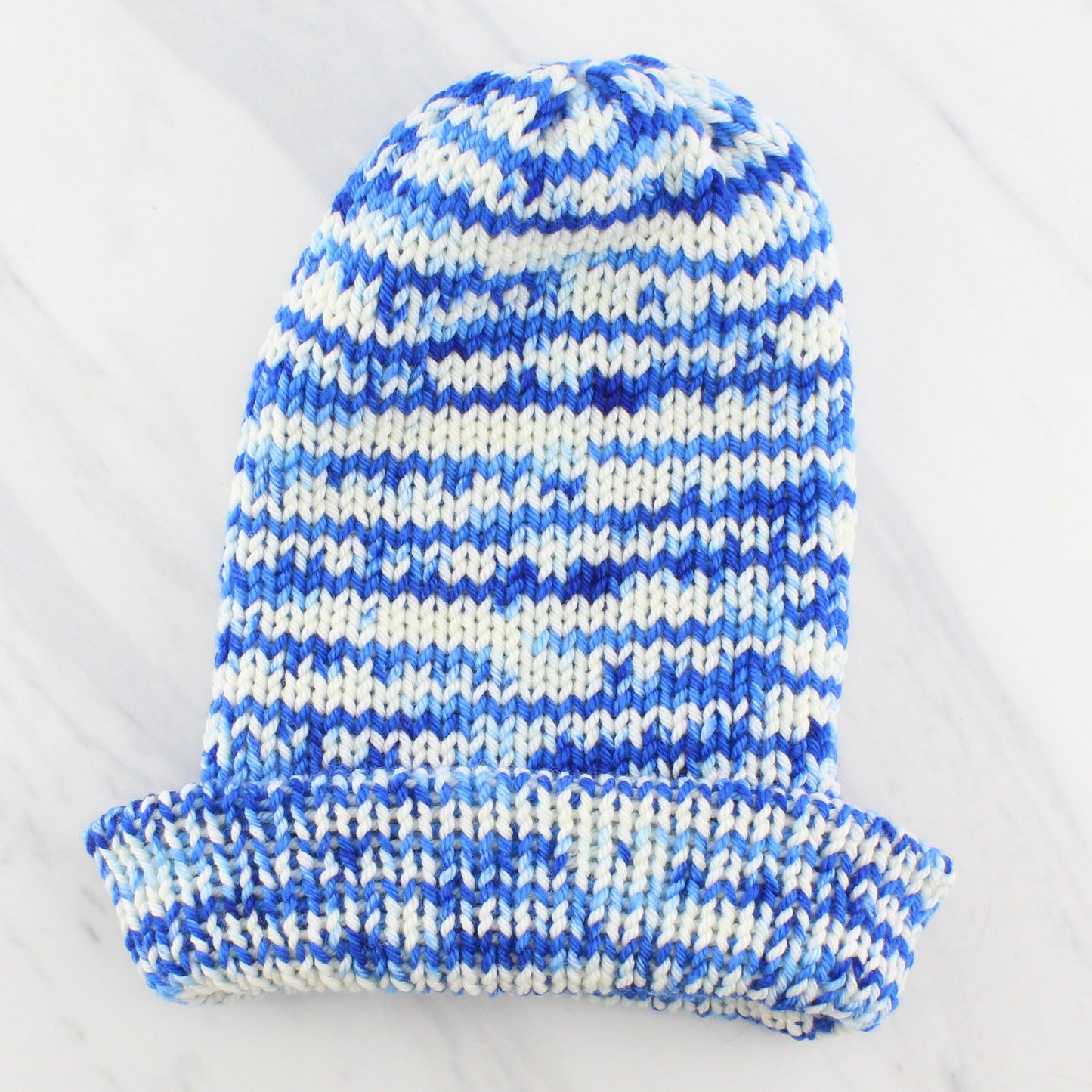 THOUGH THE FIG TREE BLOSSOM NOT on Squoosh DK - Hand-Dyed Yarn - Purple Lamb