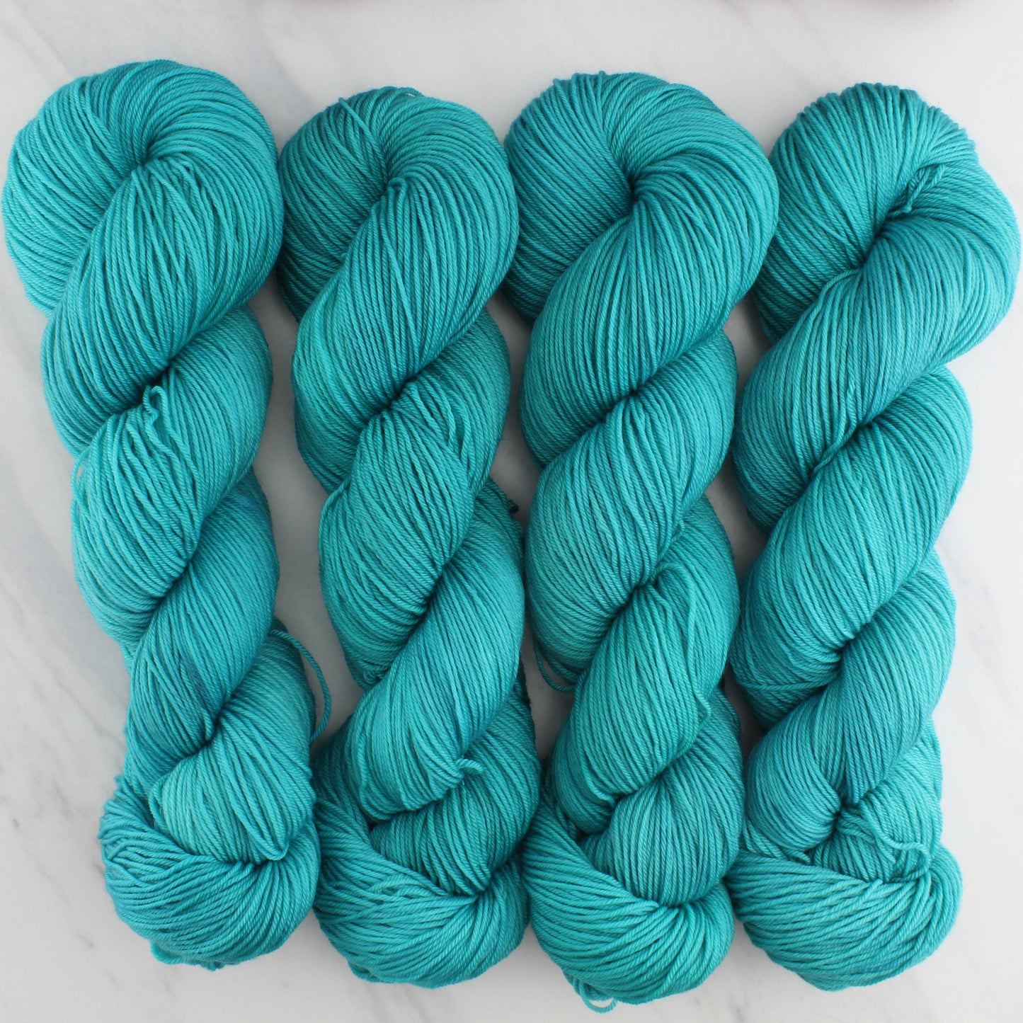 TURQUOISE on Sock Perfection - Indie-Dyed Yarn