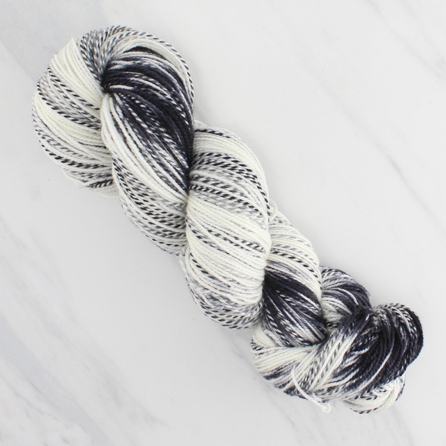 ZEBRA LONGWING BUTTERFLY Hand-Dyed on Stained Glass Fingering