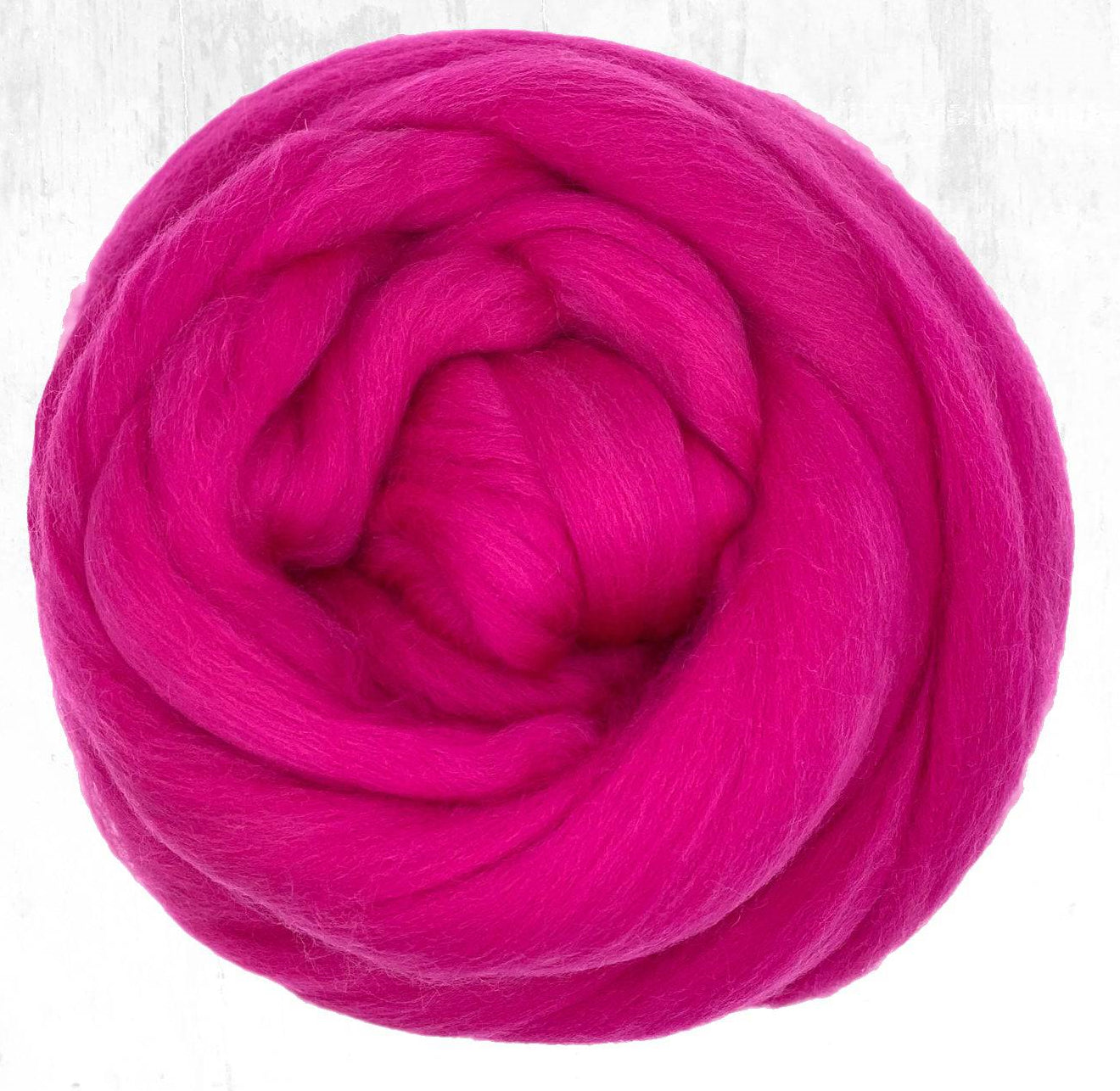 RASPBERRY - Commercially Dyed 18.5 Micron Merino Top - 4 Oz