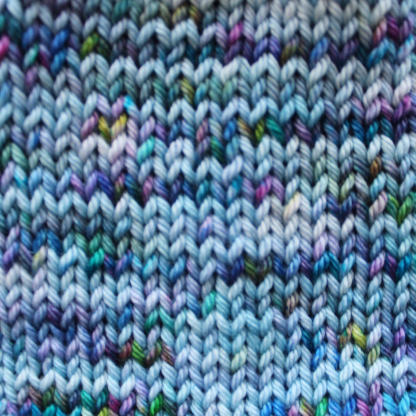 AFTER THE RAIN on Buttery Soft DK - Hand-Dyed Yarn - Purple Lamb