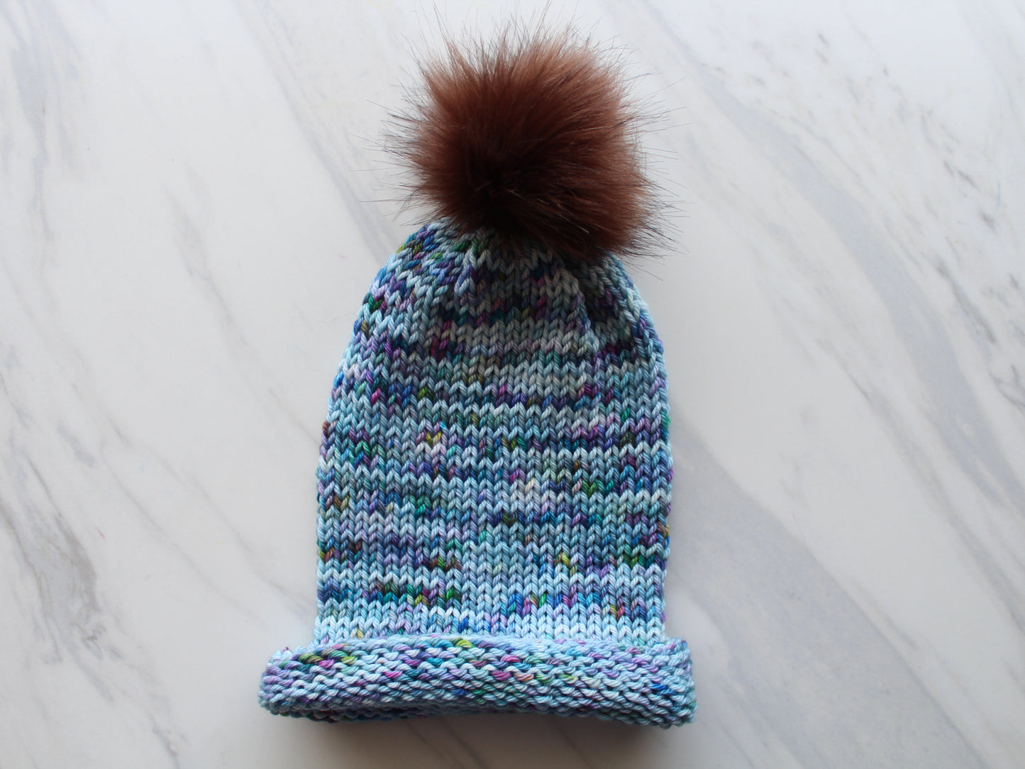 AFTER THE RAIN on Buttery Soft DK - Hand-Dyed Yarn - Purple Lamb